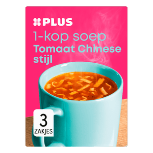 1-kop soep Chinese tomaat