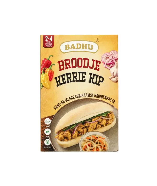 Badhu Broodje kerrie kip