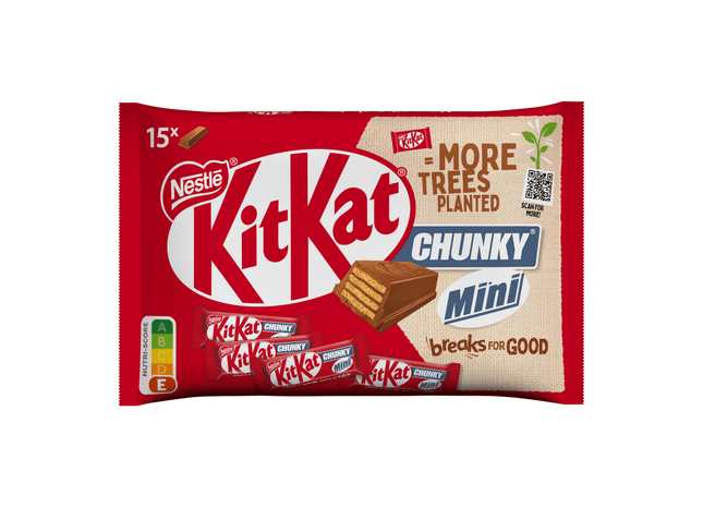 KitKat Chunky Mini-Spenderbeutel für Milchschokolade