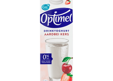 Optimel Drink strawberry-cherry 0% fat