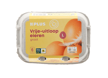 Vrije uitloop eieren Groot  Dutchshopper