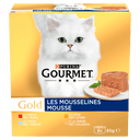Gourmet Gold Mousse Katzenfutter nass Fisch/Fleisch