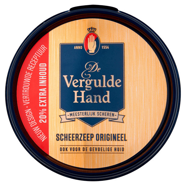 De Vergulde Hand Rasierseife Tablette