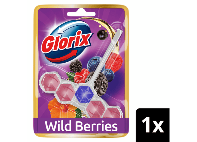 Glorix Aromlux toiletblok Wild Berries & Hibi