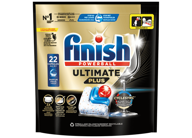 Finish Ultimate  regular vaatwascapsules