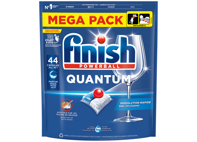 Finish Quantum regular vaatwascapsules