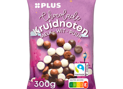 Chocolade Kruidnoten melk-wit-puur FT