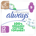 Always Cotton Damenbinden Long
