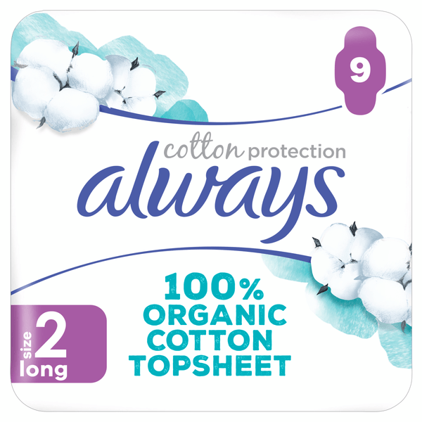 Always Cotton maandverband long