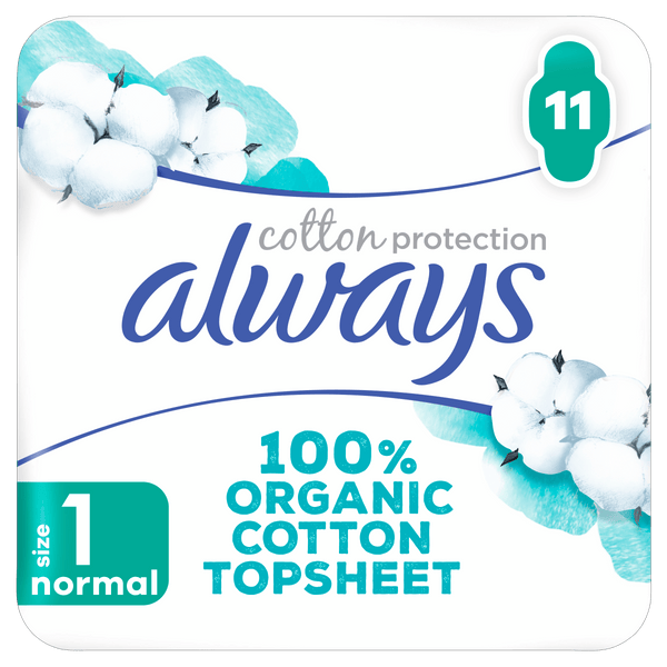 Always Cotton maandverband normal