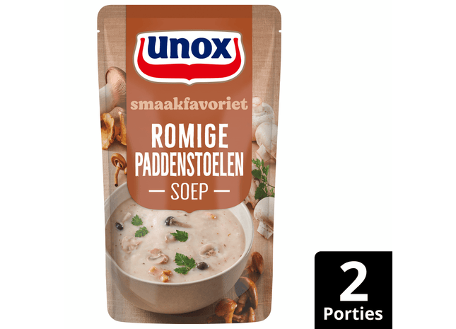 Unox Soep in zak Rom. paddenstoelensoep