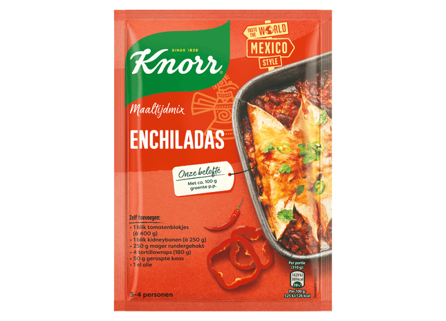 Knorr Maaltijdmix Enchiladas