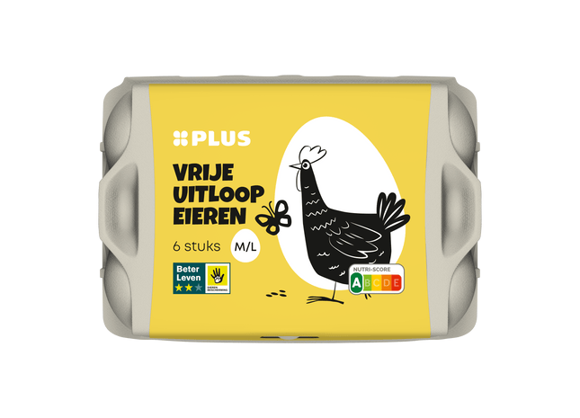 Vrije uitloop eieren M