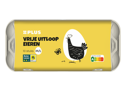 Vrije uitloop eieren M