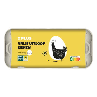 Vrije uitloop eieren