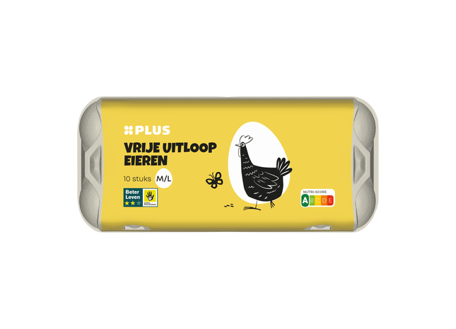 Vrije uitloop eieren M