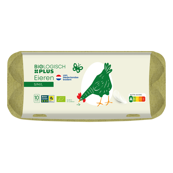 Organic Eggs BX 10 pcs