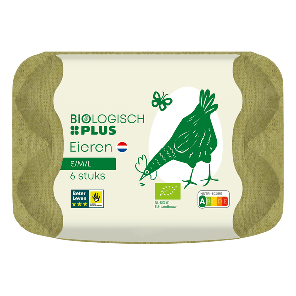 Biologisch  Biologisch  Eieren  BX 6ST
