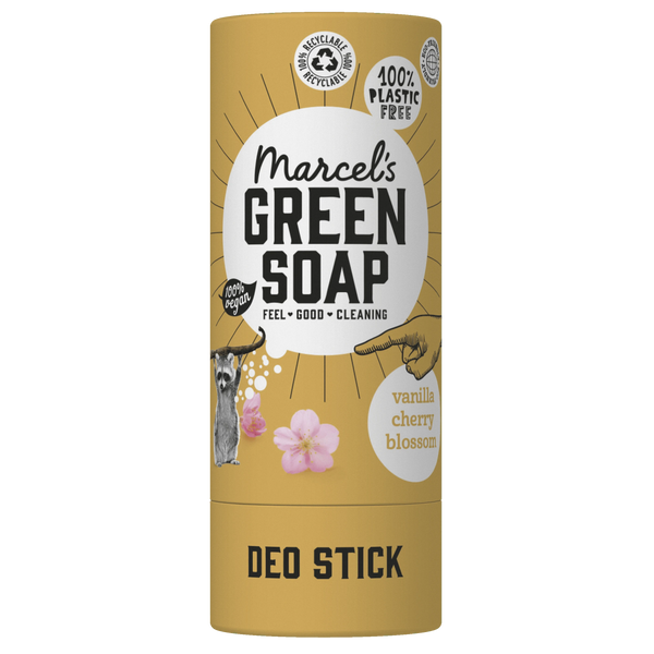 Marcel's Green Soap Deodorant Stick Vanilla & Cherry Blossom