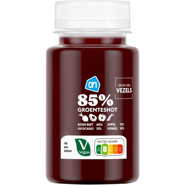 85% Groenteshot rode biet avocado