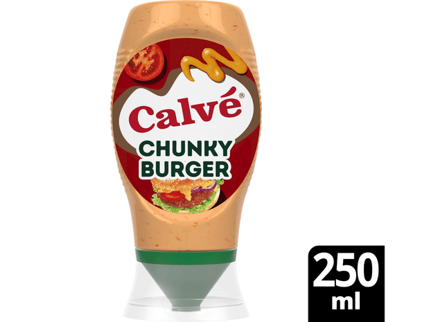 Calvé Snacksaus chunky burger