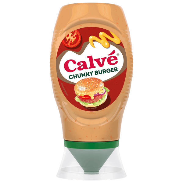 Calvé Snacksoße stückiger Burger