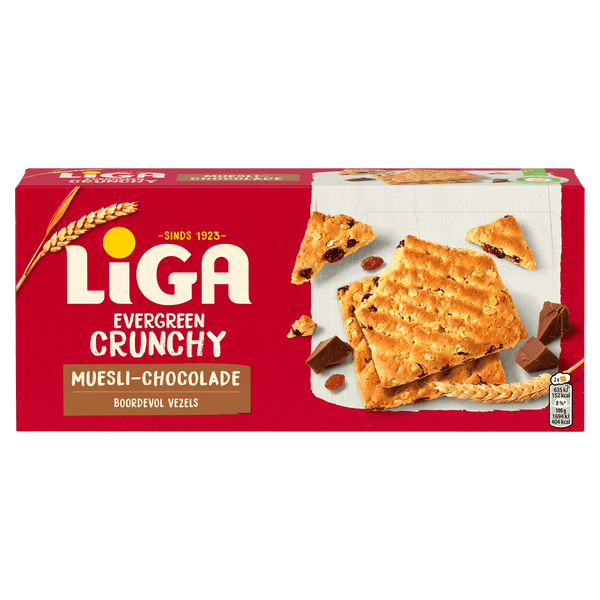 Liga EverGreen koekjes muesli en chocolade  Dutchshopper