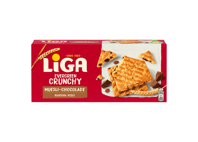 Liga EverGreen koekjes muesli en chocolade  Dutchshopper