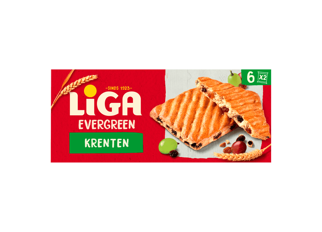 Liga Evergreen koekjes krenten  Dutchshopper