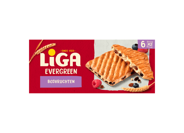 Liga Evergreen koekjes bosvruchten  Dutchshopper