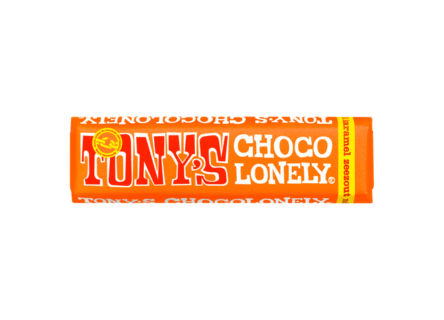 Tony's Chocolonely Chocoladereep Melk karamel zeezout