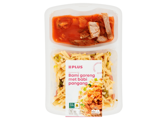 Bami Goreng mit knusprigem Babi Pangang