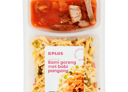 Bami Goreng with crispy Babi Pangang