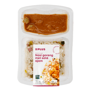 Nasi Goreng met Saté Ajam