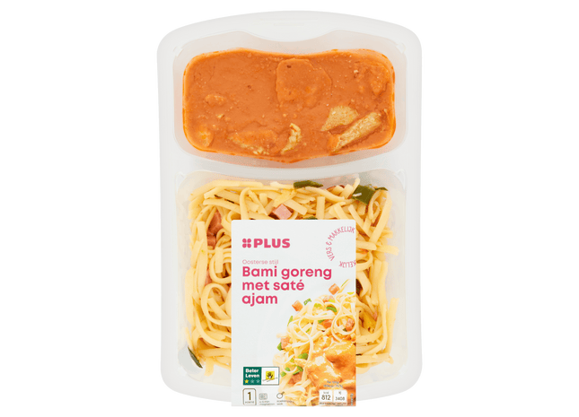 Bami Goreng mit Satay Ajam