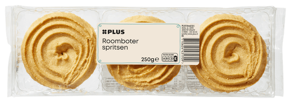 Rahmbutter runde Spritzgebäcke