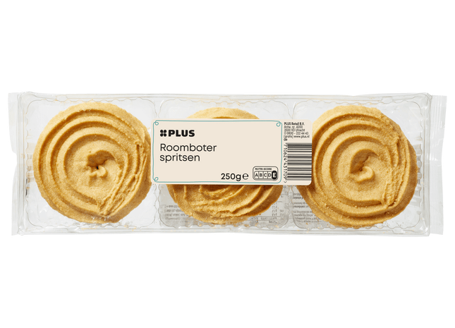 Roomboter ronde spritsen