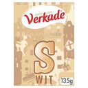 Verkade Chocolade letter wit S