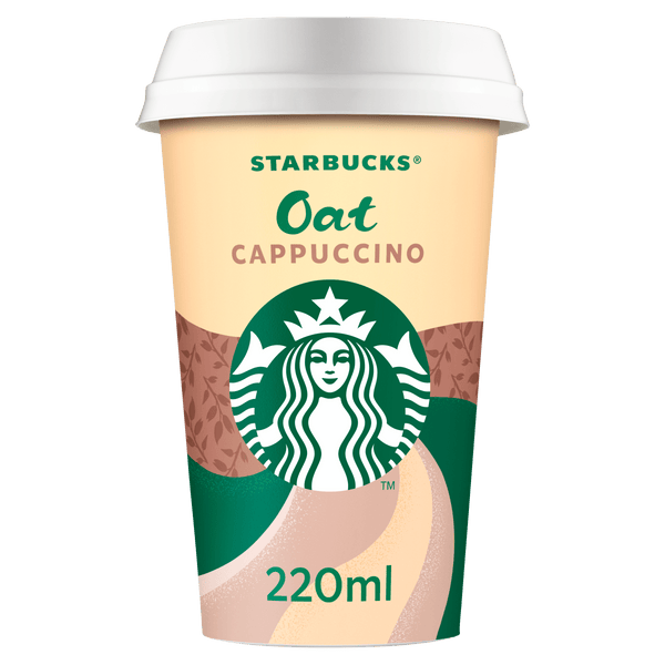 Starbucks Hafer-Cappuccino Pflanzlicher Eiskaffee