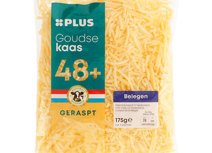 Goudse geraspte kaas belegen 48+