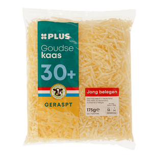 Goudse geraspte kaas jong belegen 30+