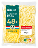 Gouda grated cheese young matured 48+