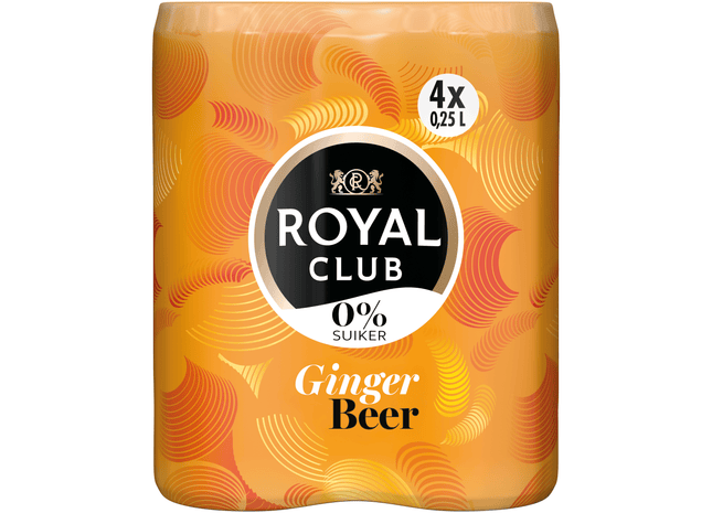 Royal Club Ginger beer 0% suiker