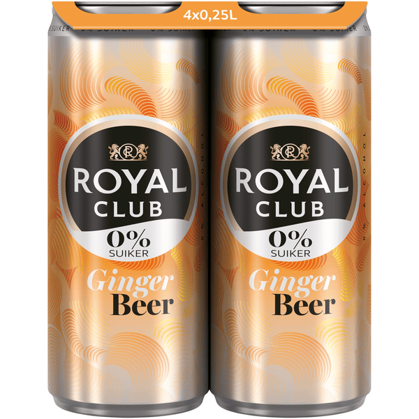 Royal Club Ginger Beer 0% sugar