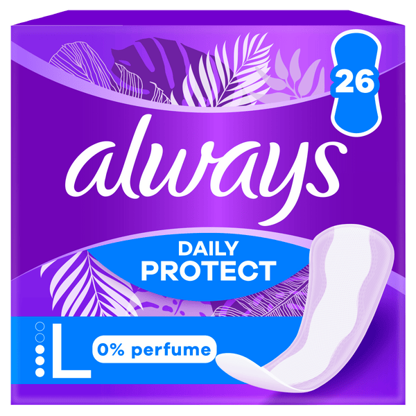 Immer Slipeinlagen Protect lang 0 % Parfüm