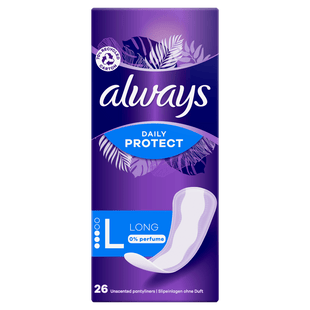 Always inlegkruisjes protect long 0% perfume