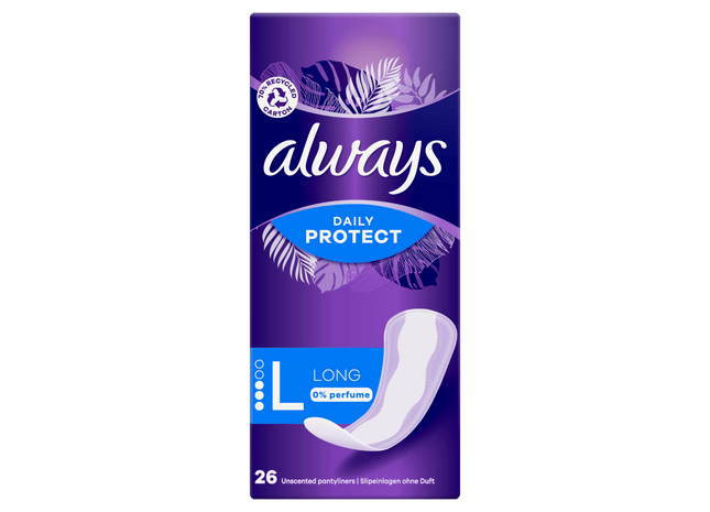 Always inlegkruisjes protect long 0% perfume