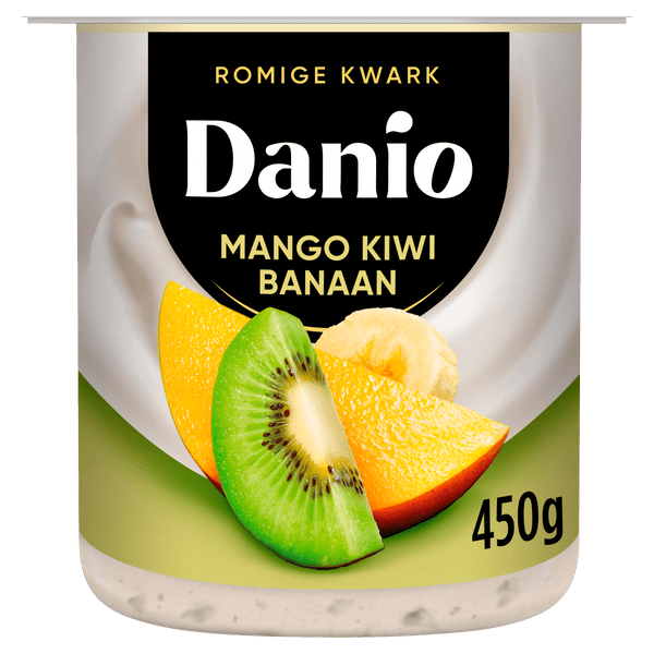 Danio Romige Kwark Mango Kiwi Banaan