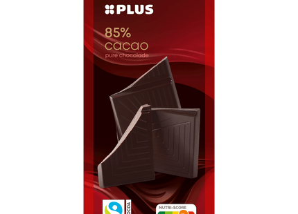 Chocoladereep Puur 85% Fairtrade