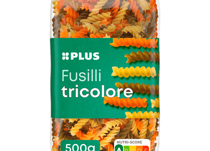 Fusilli tricolore